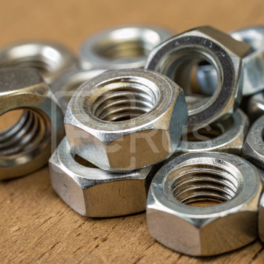 Гайка дюралюминиевая М2 шаг резьбы 0,4 мм Д16П ГОСТ 1759.0-87