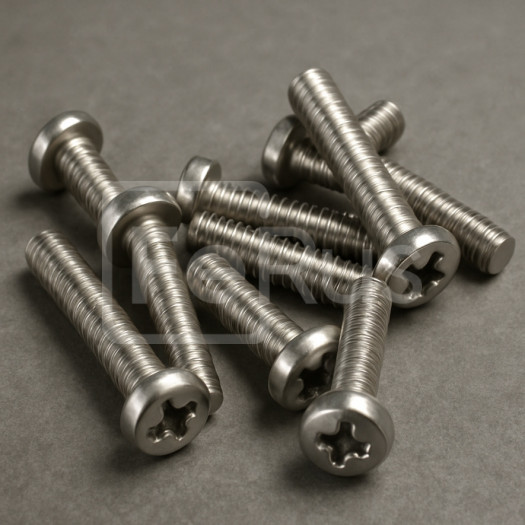 Винт стальной М7 шаг резьбы 1 мм 06ХН28МДТ ГОСТ 1759.0-87