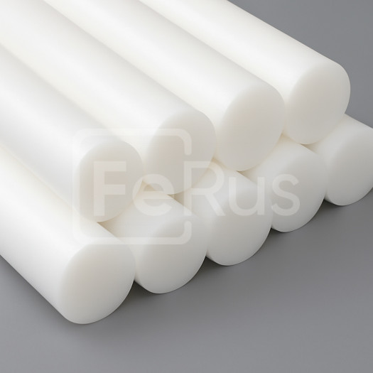 Стержень натуральный 110х2000 мм ПВДФ ТУ 22.21.10-011-17152852-2019