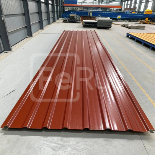 Профнастил С20 полиэстер (Zn100-180) 0,65х1100х1200 мм, RAL 3020