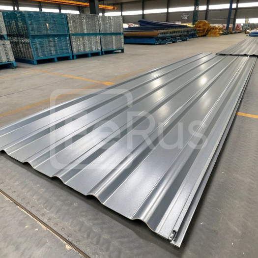 Профнастил С10 полиэстер (Zn100-180) 0,4х1100х1200 мм, RAL 7004